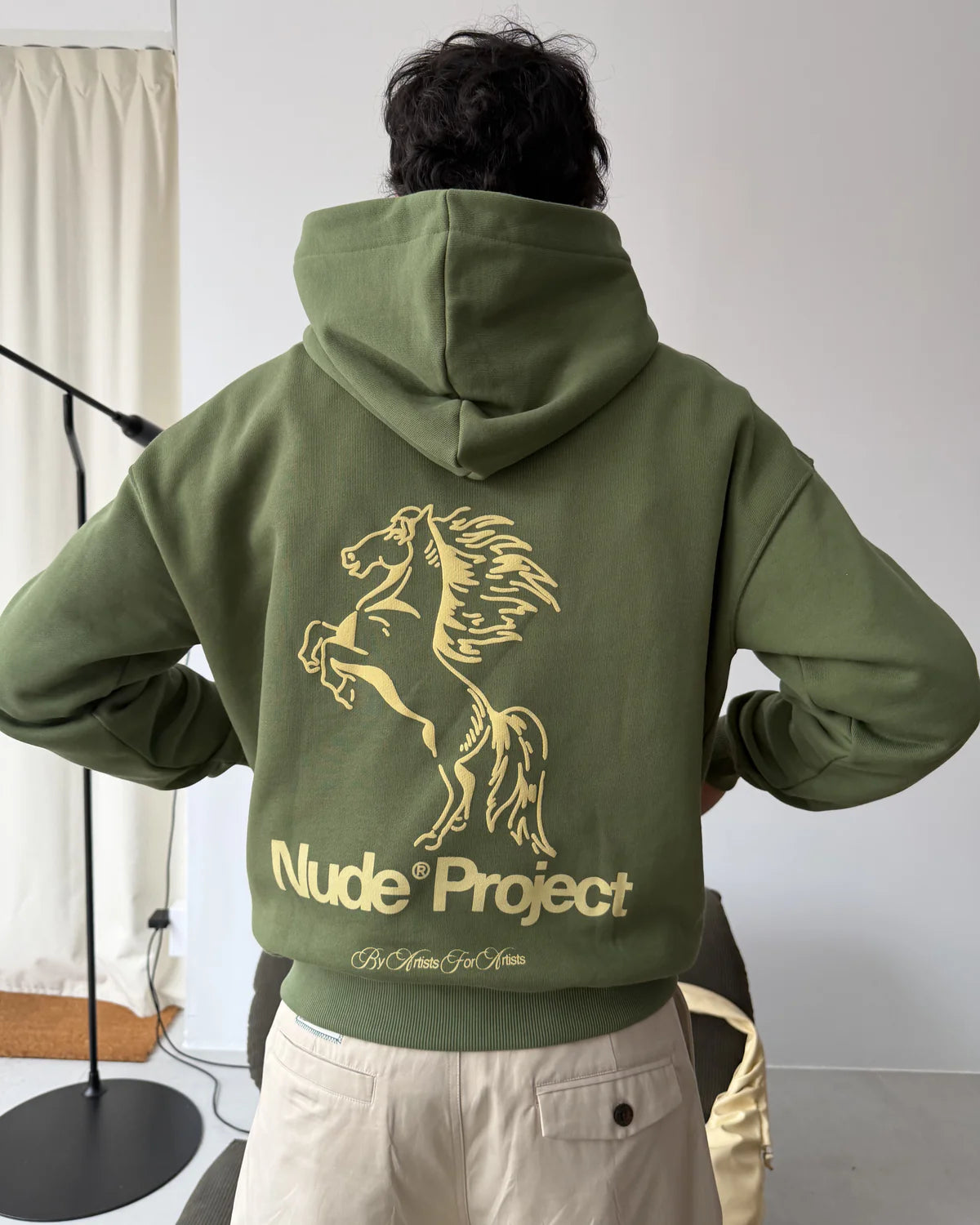 Winning Horse Hoodie Green