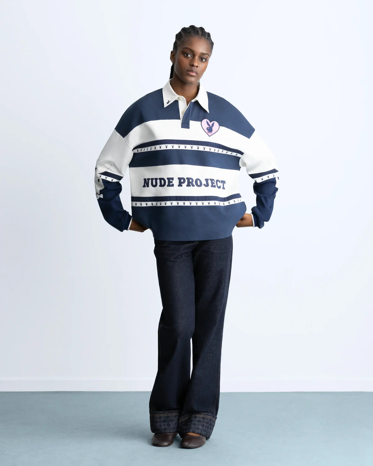 Playboy Rugby Polo Baby Navy