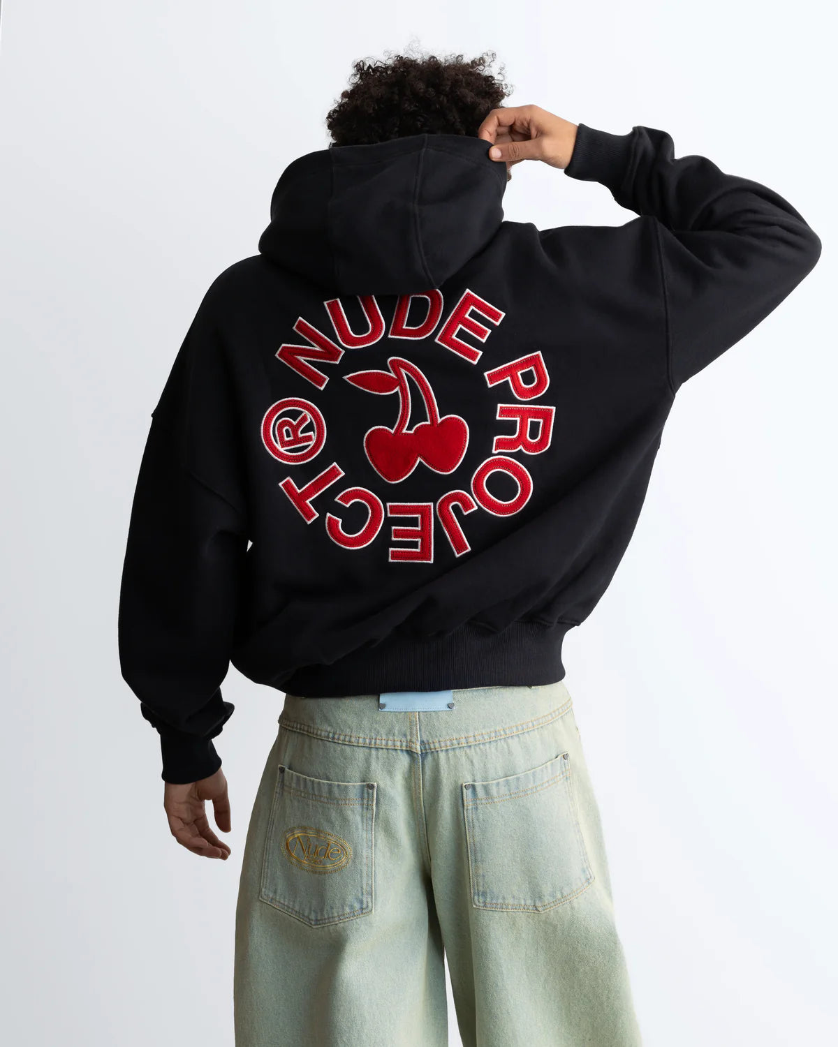 Kory Boxy Hoodie Black