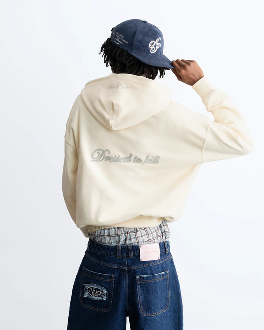 Kill Bill Zip-Up Hoodie Marshmallow