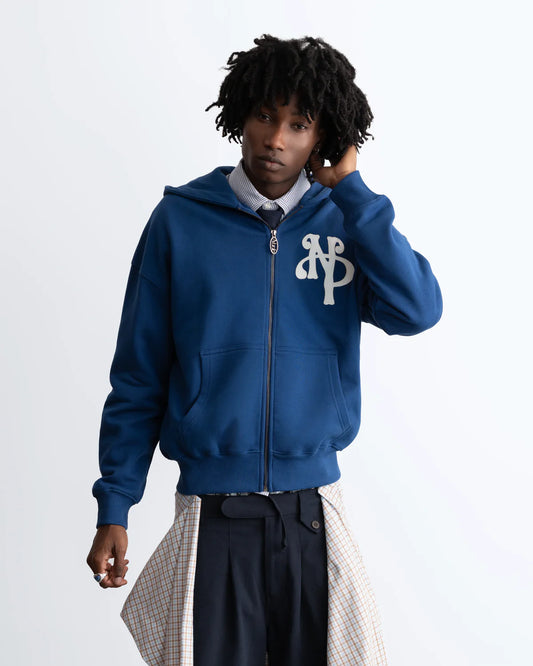 Kill Bill Zip-Up Hoodie Blue