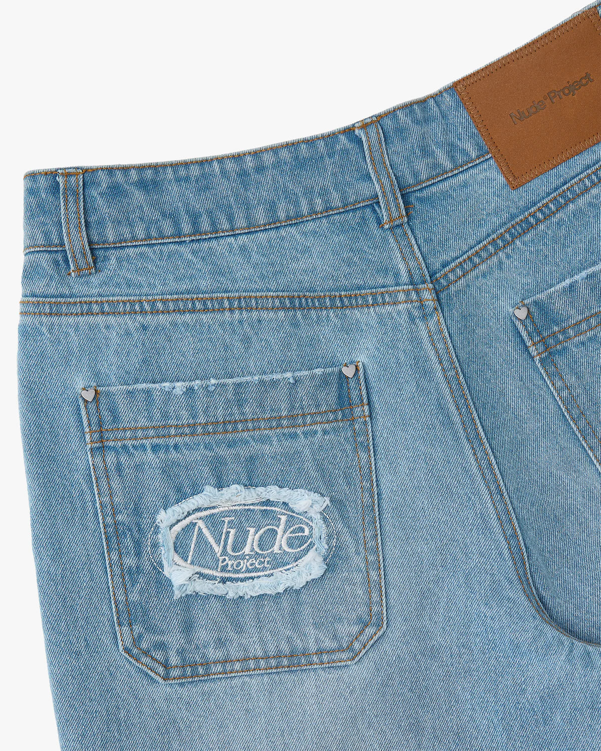 Basic Straight Jeans Light Wash