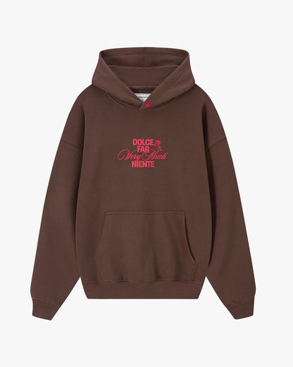 Winning Horse Hoodie Brown