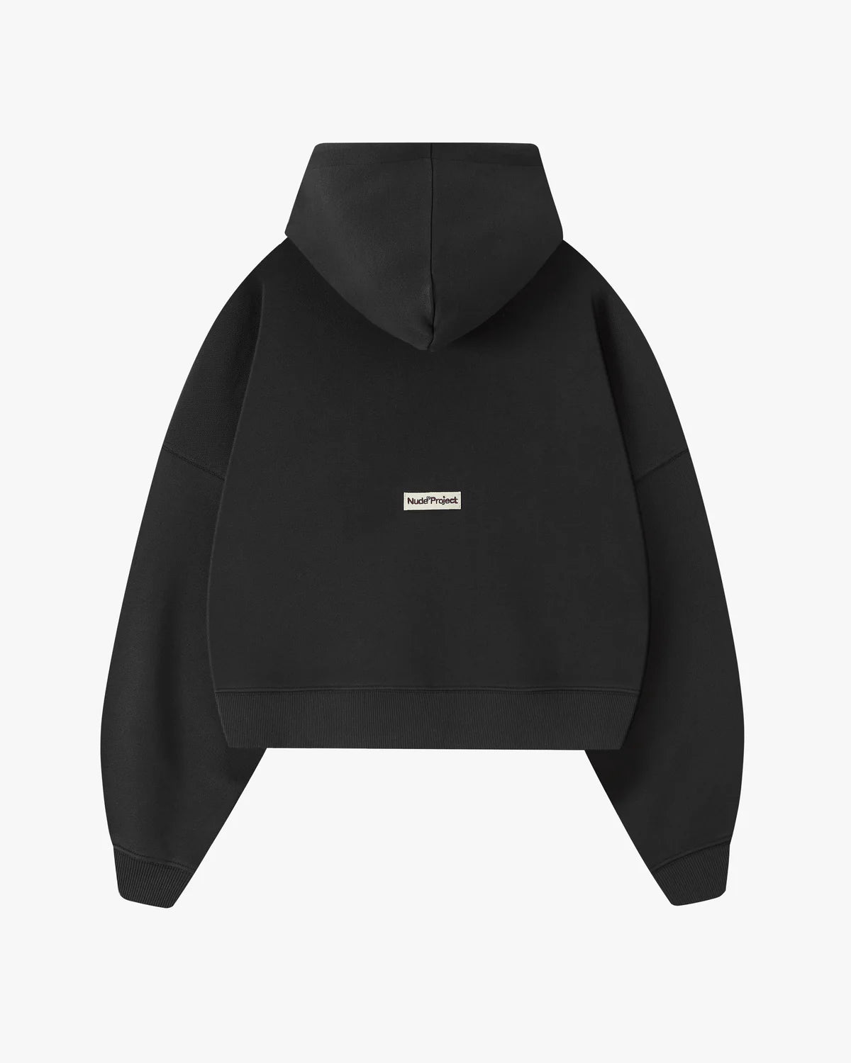 Side-Eye Zip-Up Hoodie Black