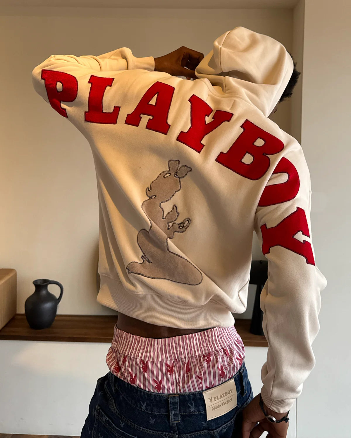 Playboy Hoodie Marshmallow