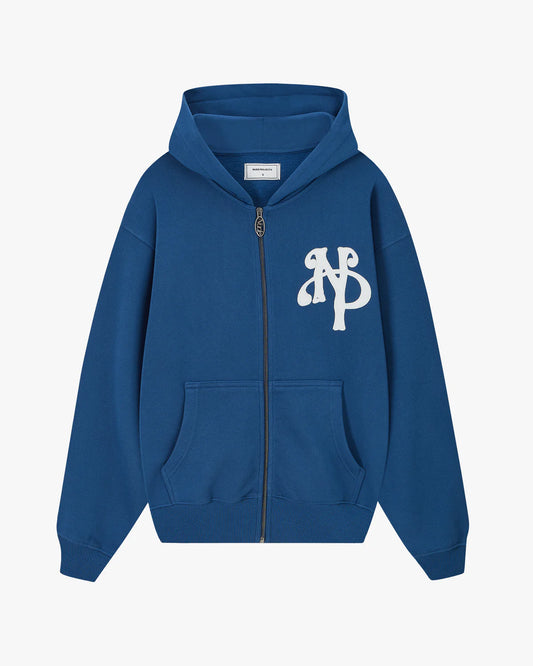 Kill Bill Zip-Up Hoodie Blue