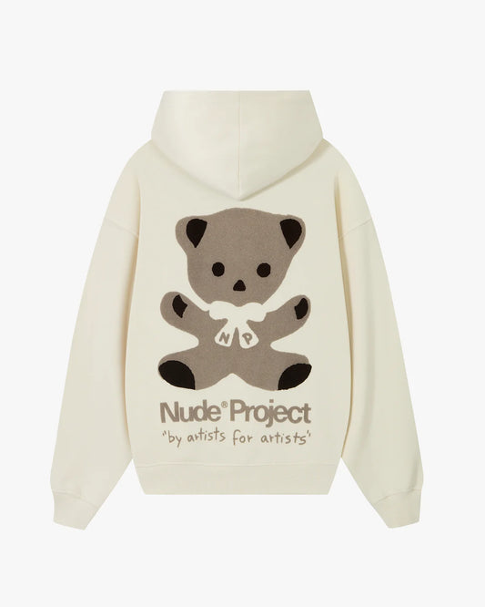 Bear Hoodie Marshmallow