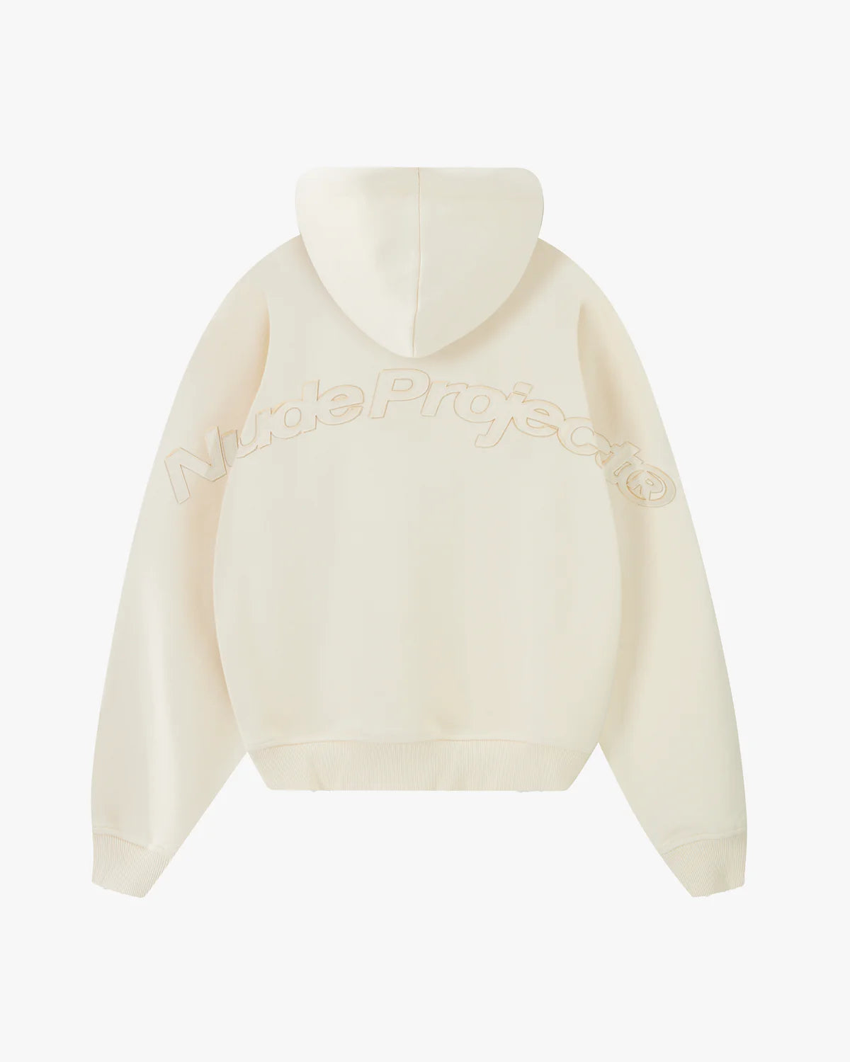 Marble Hoodie Marshmallow