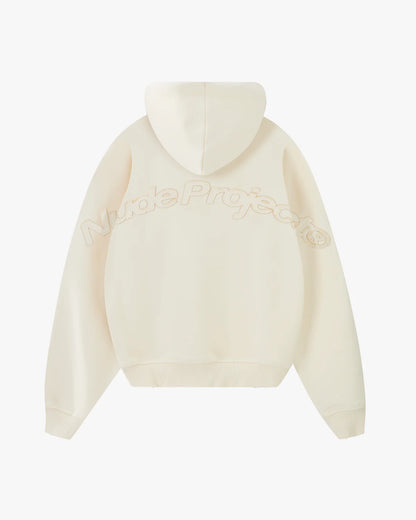 Marble Hoodie Marshmallow