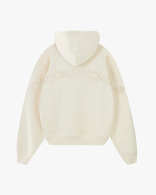 Marble Hoodie Marshmallow