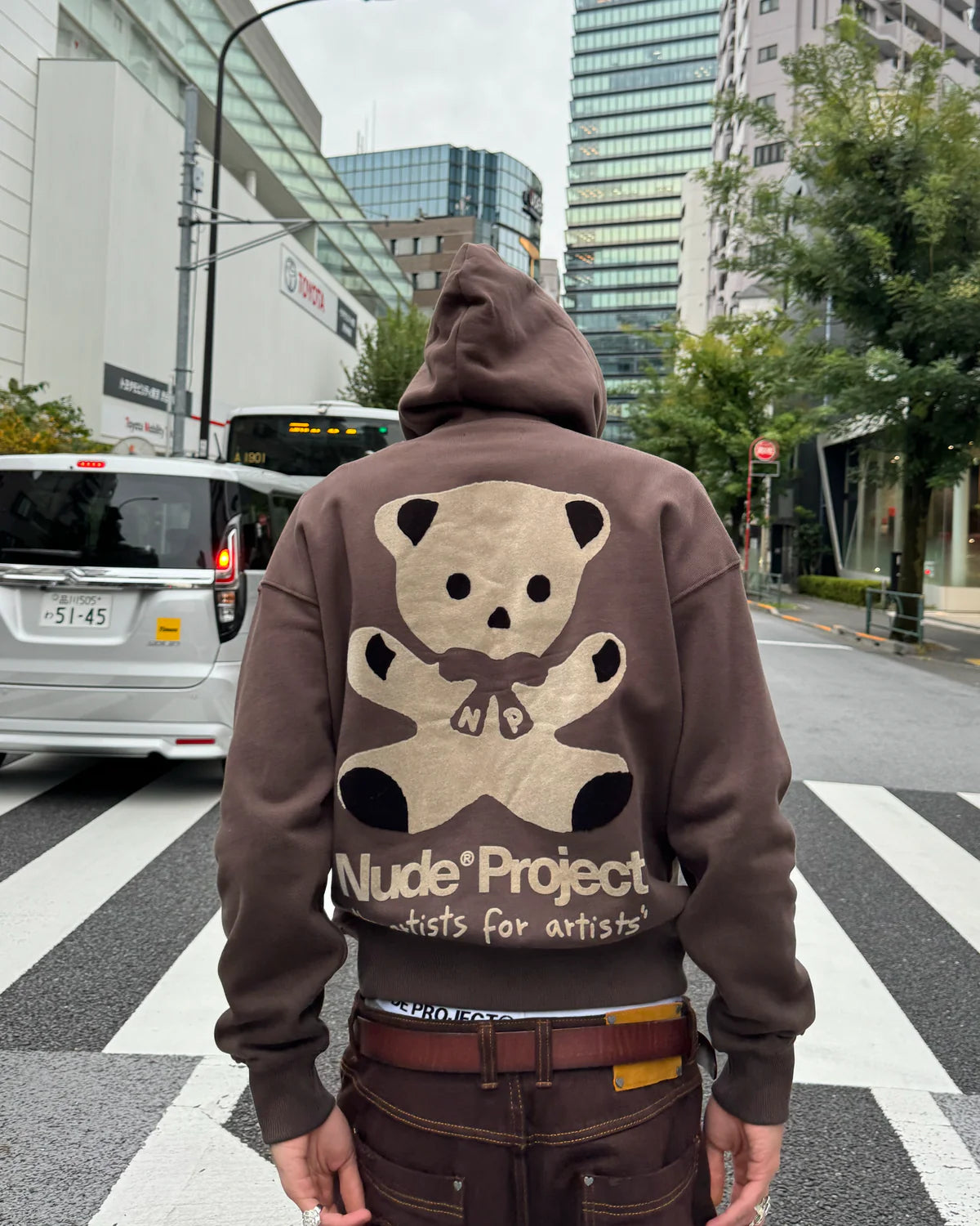 Bear Hoodie Brown