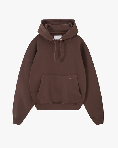 Marble Hoodie Brown