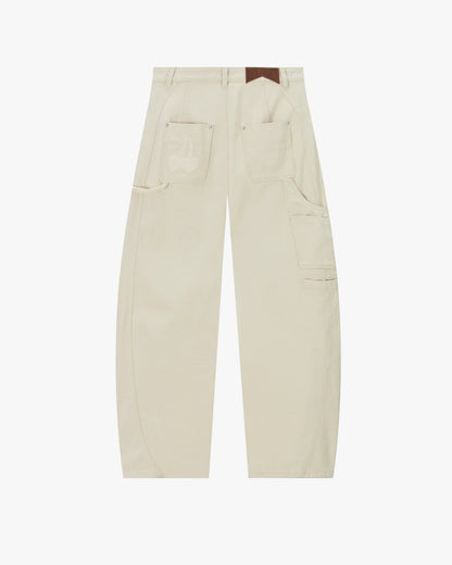 Barrel Jeans Ecru