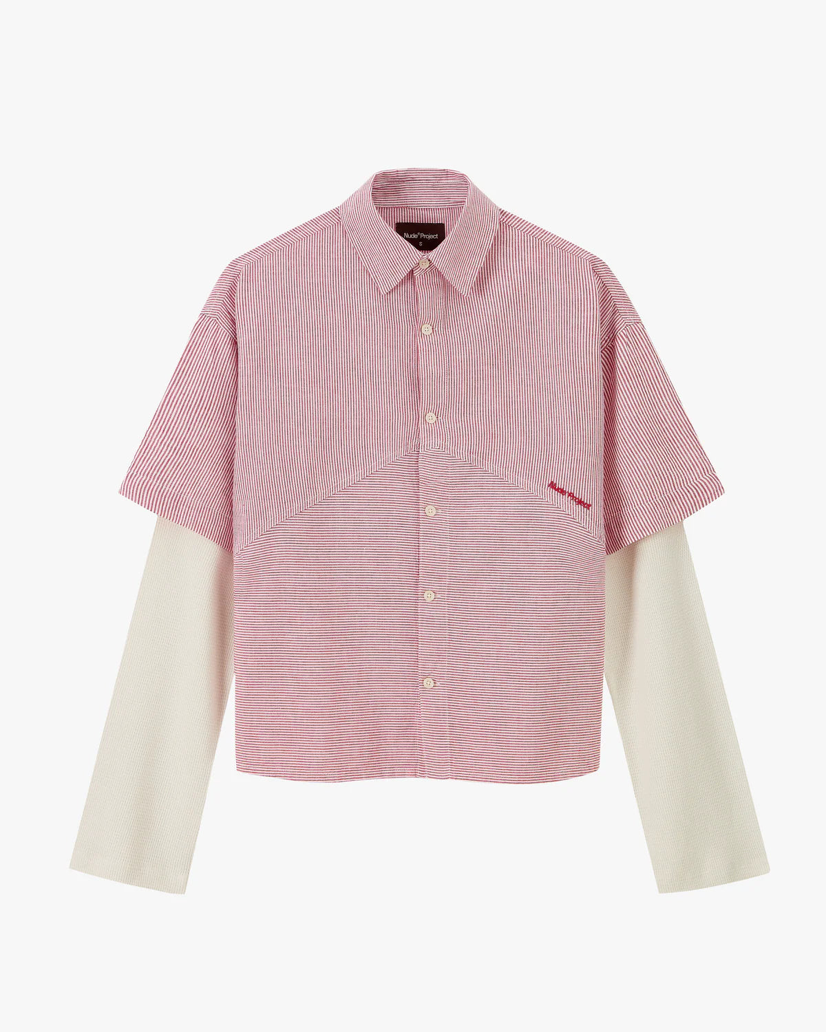 Palier Double Sleeve Shirt Red