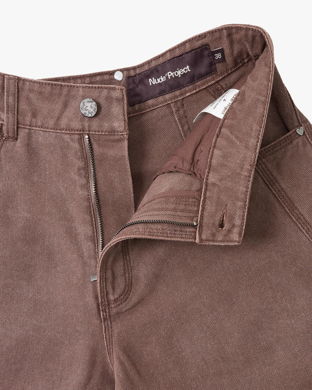 Barrel Jeans Brown