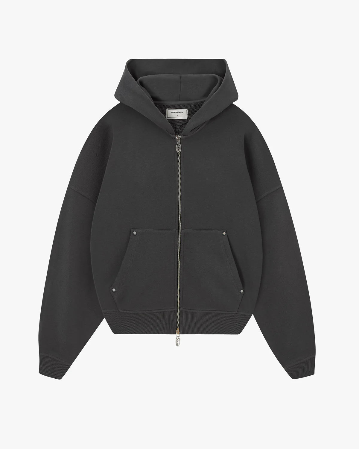 Beast Zip-Up Hoodie Ash