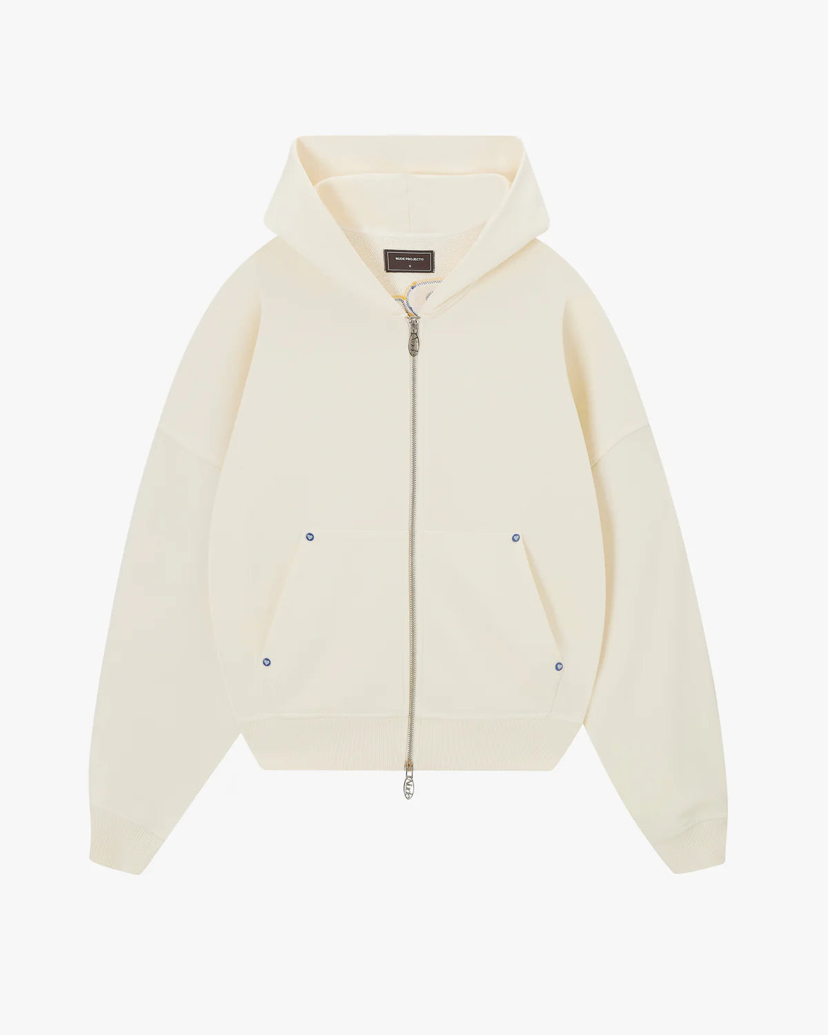 Beast Zip-Up Hoodie Marshmallow