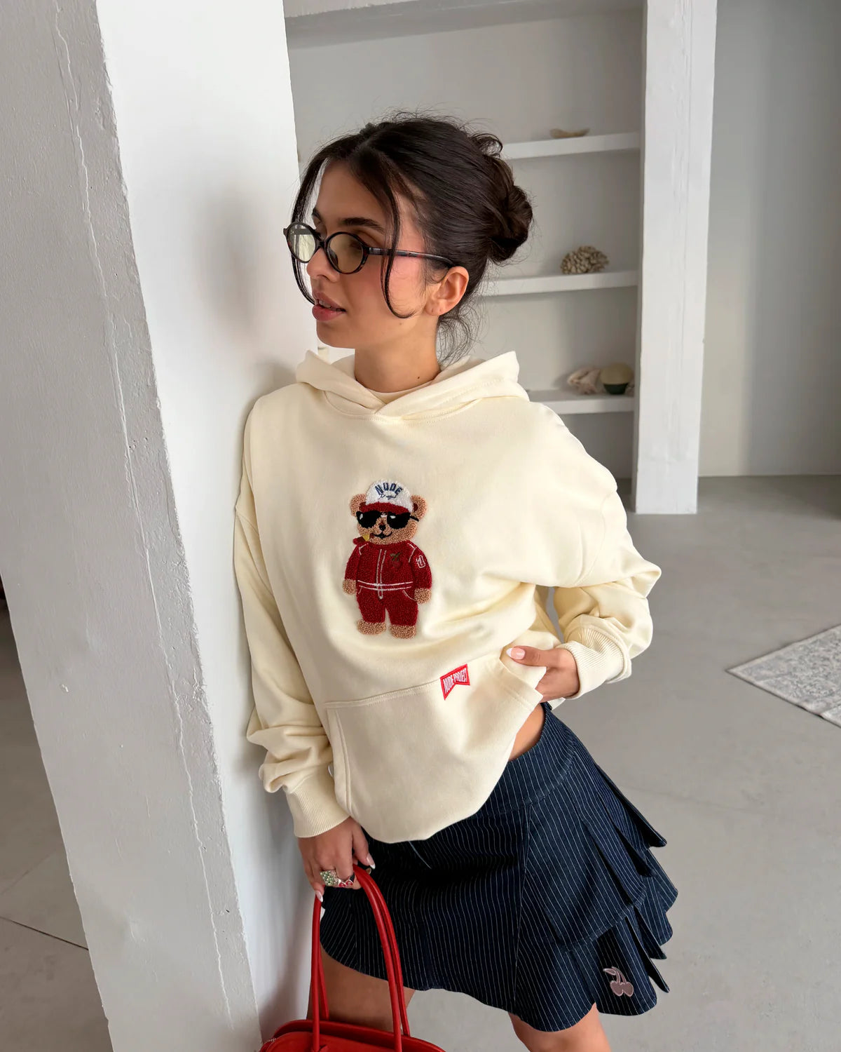 Turbo Ted Hoodie Marshmallow