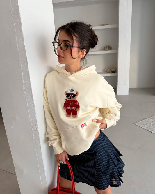 Turbo Ted Hoodie Marshmallow