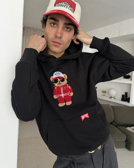 Turbo Ted Hoodie Black