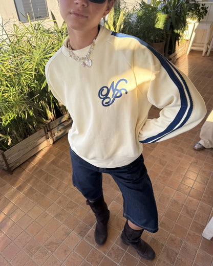 Ying-Yang Sweater Marshmallow