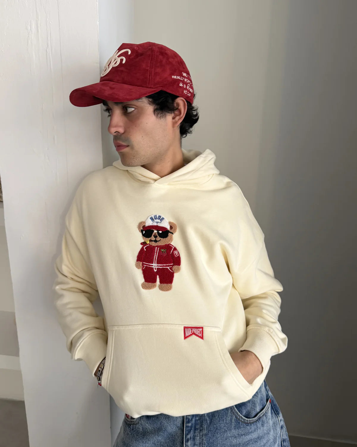 Turbo Ted Hoodie Marshmallow