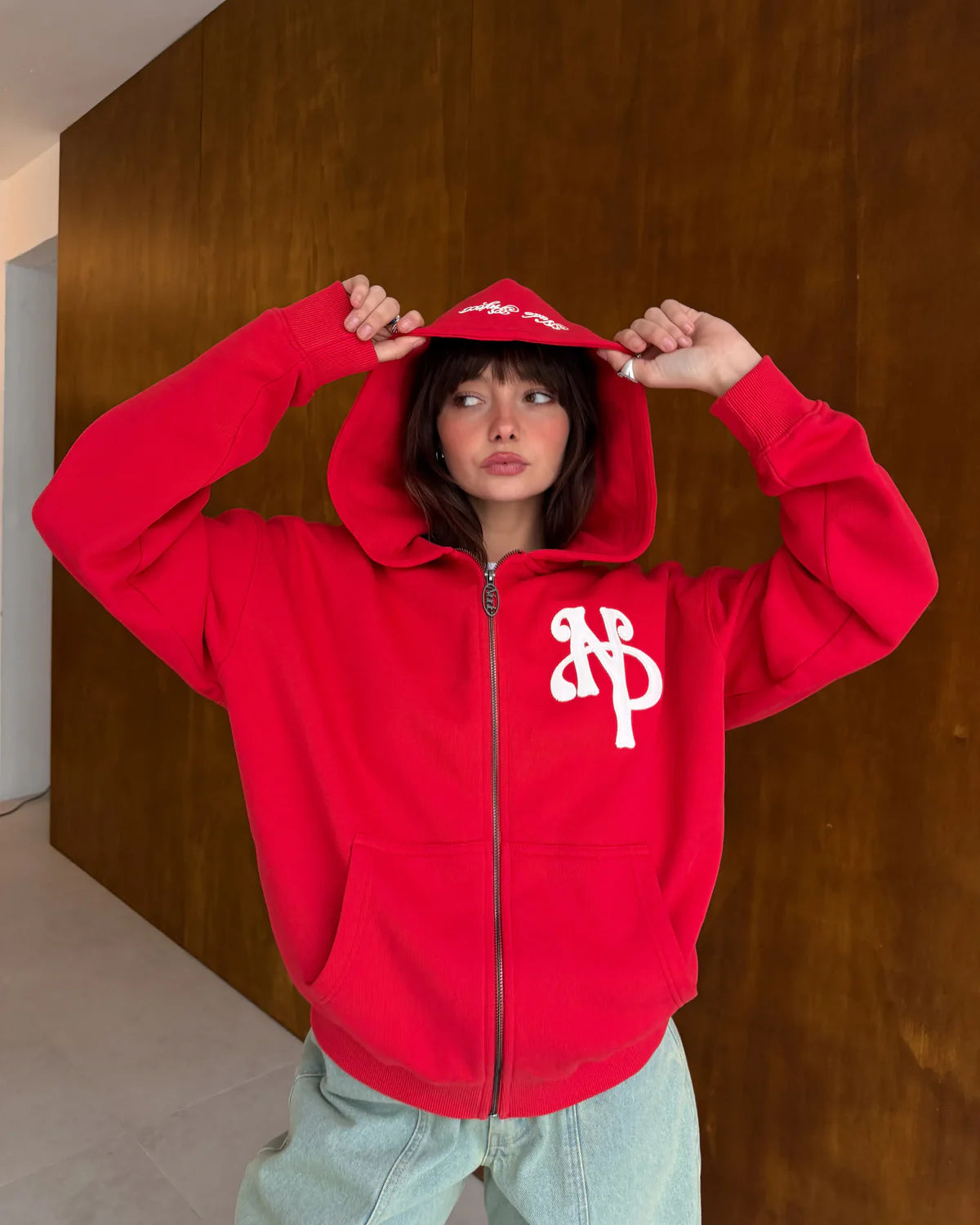 Kill Bill Zip-Up Hoodie Red