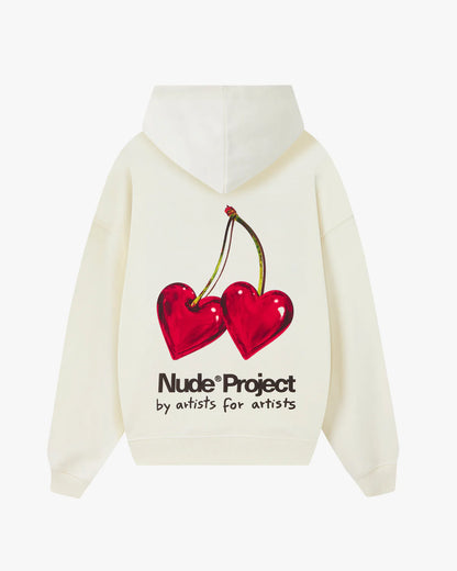 Juicy Cherry Hoodie Marshmallow