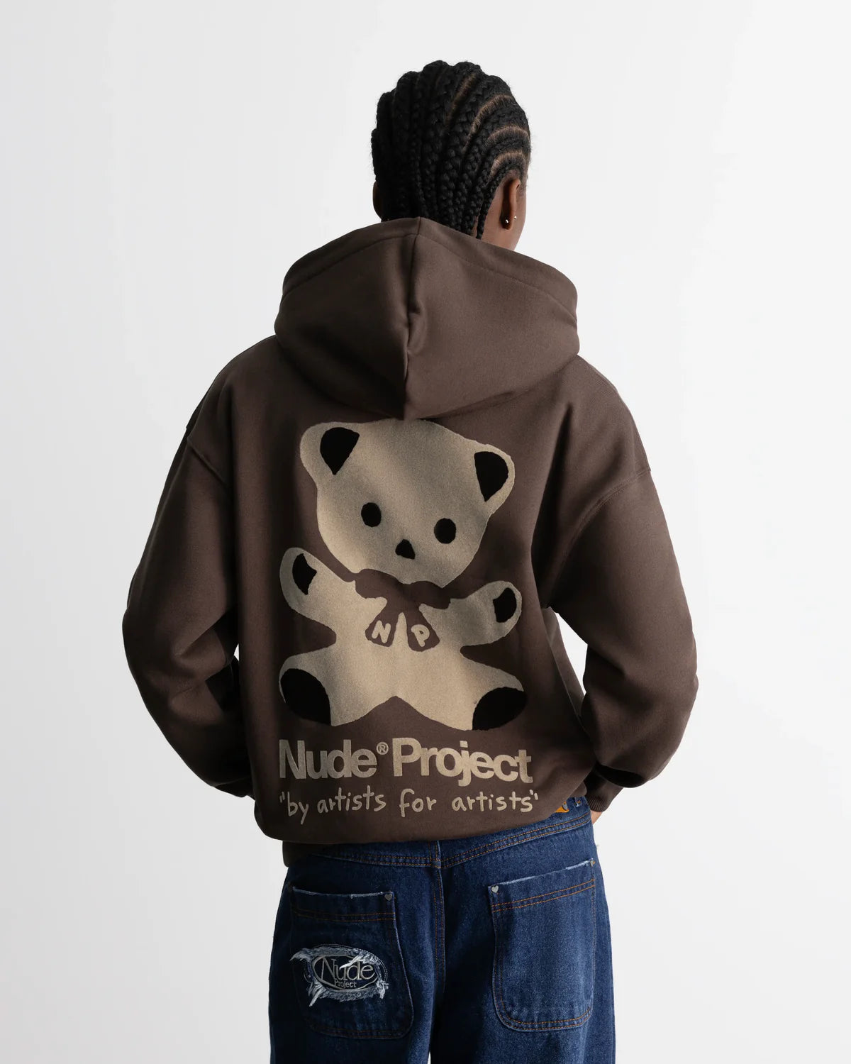 Bear Hoodie Brown