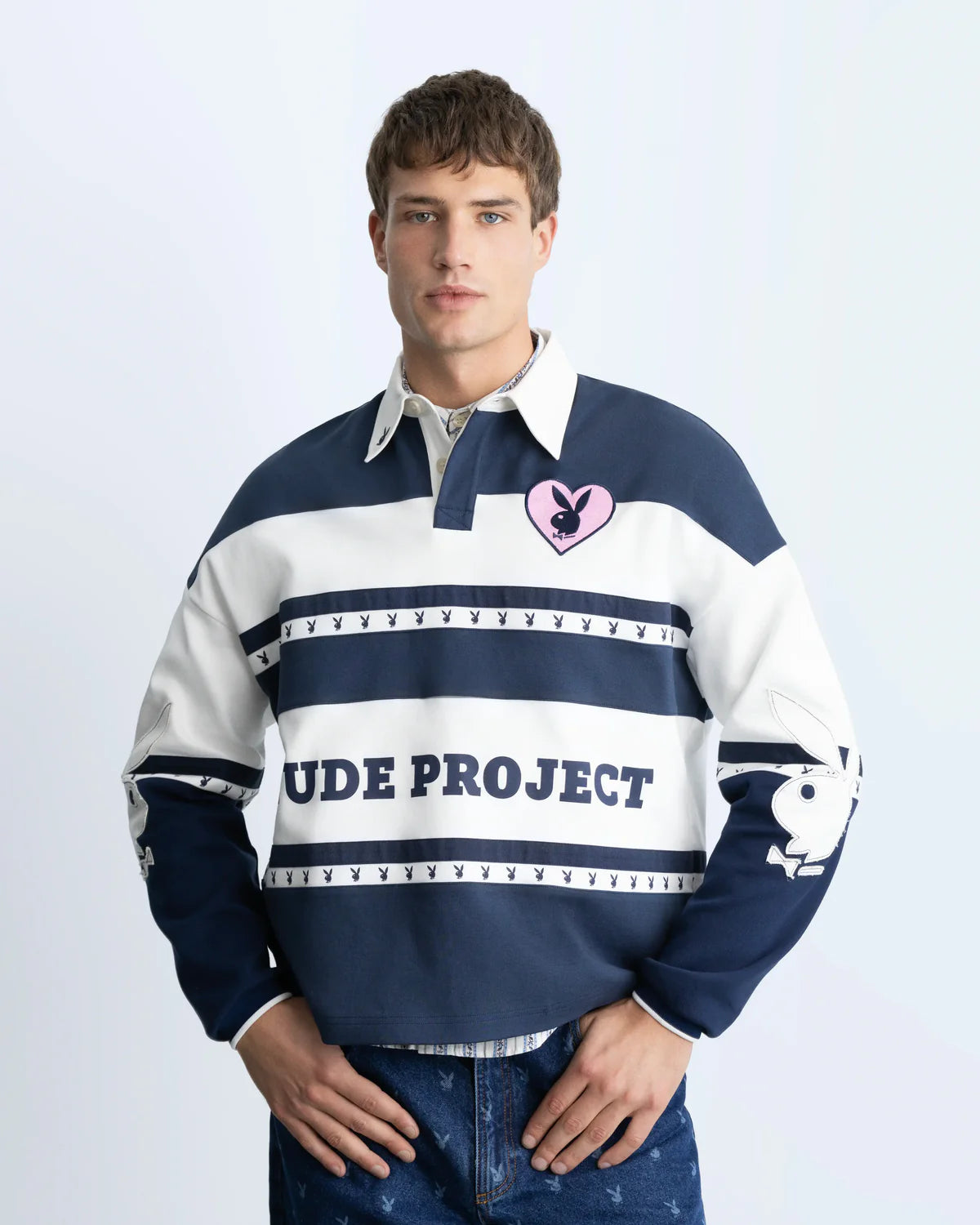 Playboy Rugby Polo Baby Navy