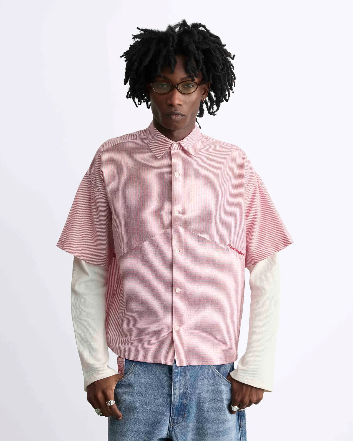 Palier Double Sleeve Shirt Red