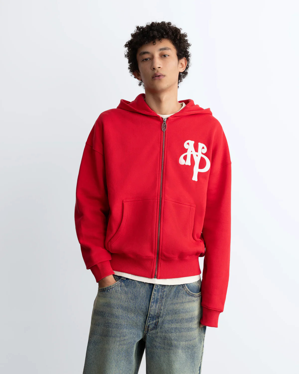 Kill Bill Zip-Up Hoodie Red