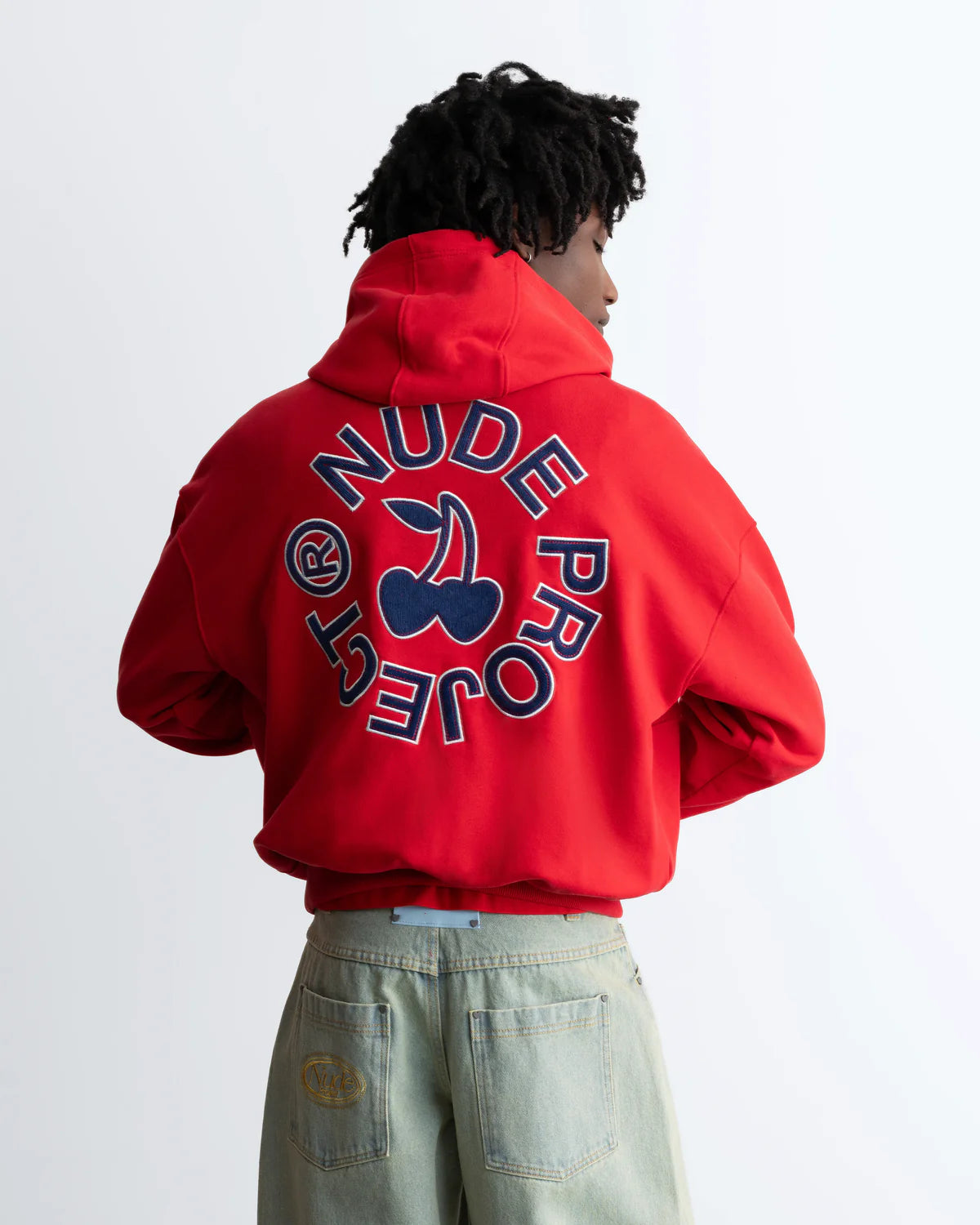 Kory Boxy Hoodie Red