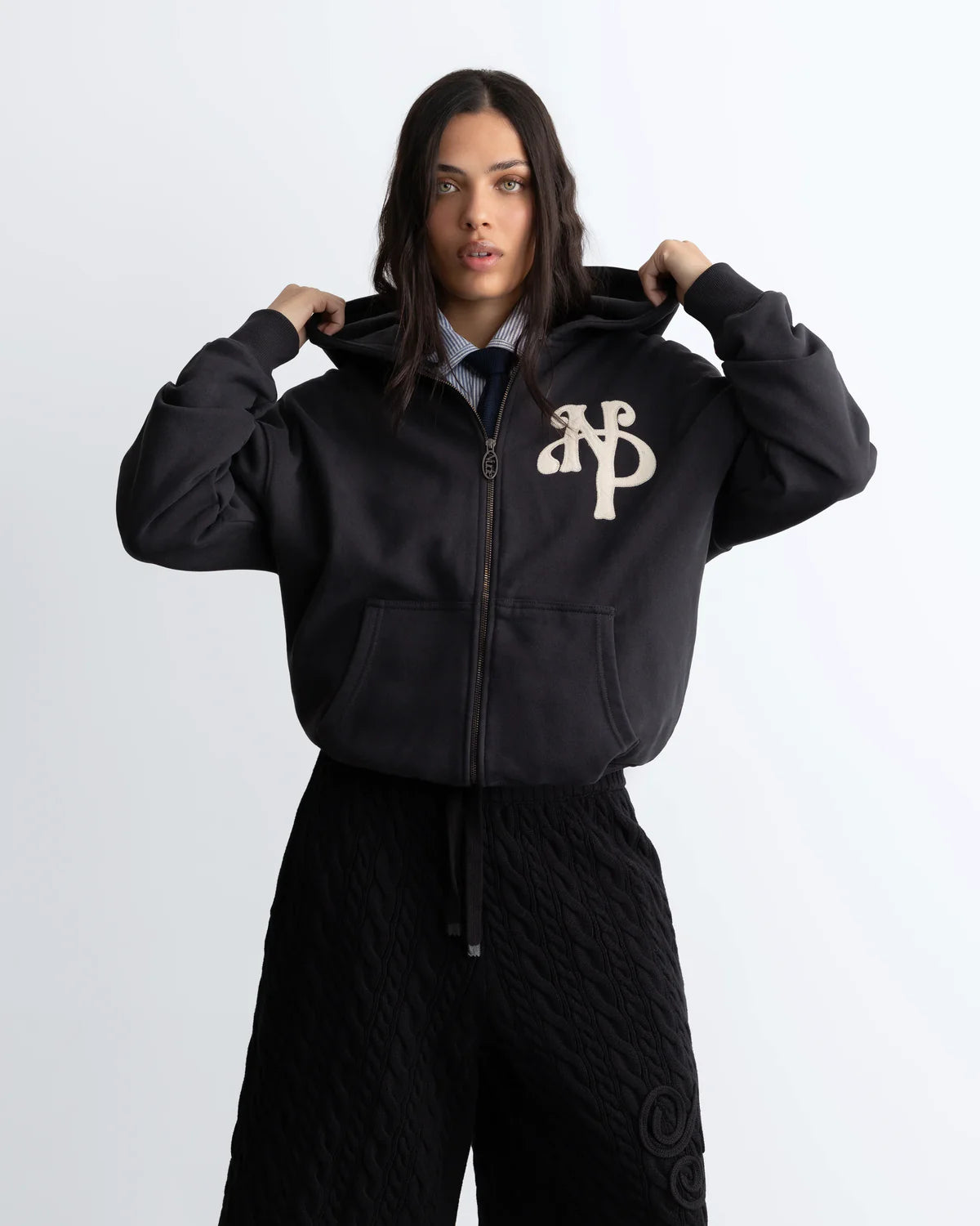 Kill Bill Zip-Up Hoodie Ash