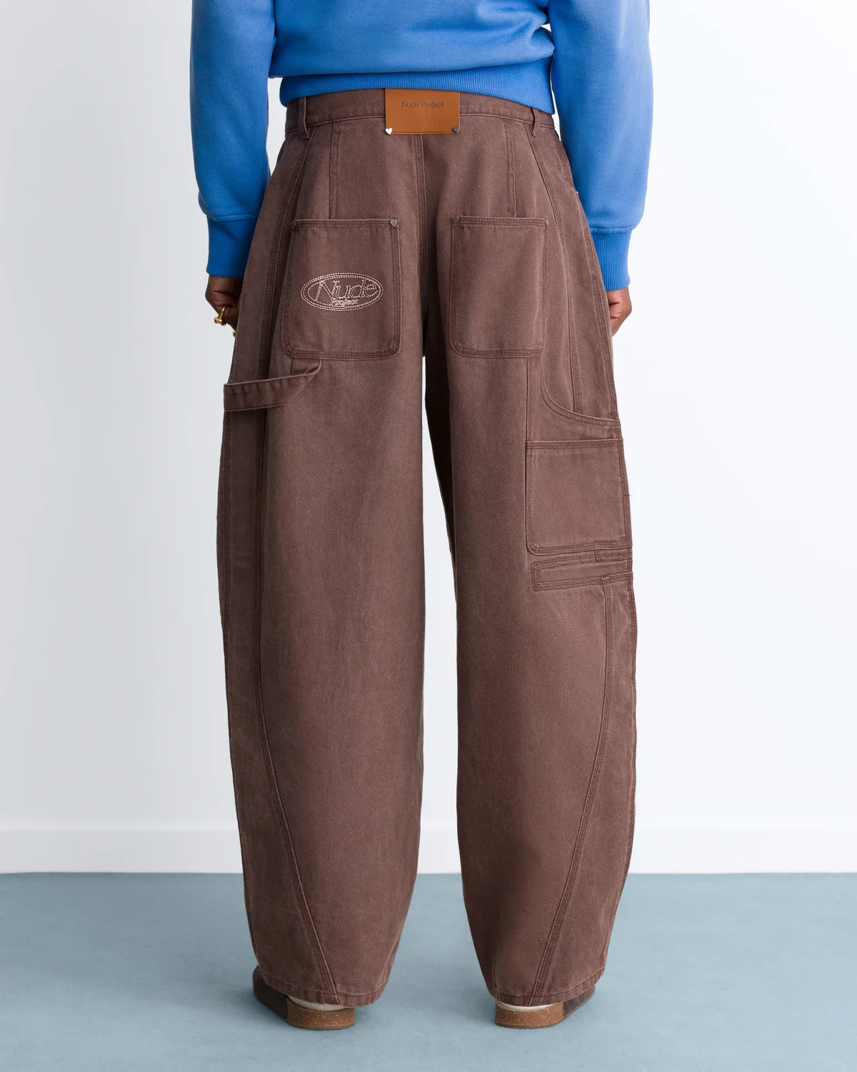 Barrel Jeans Brown