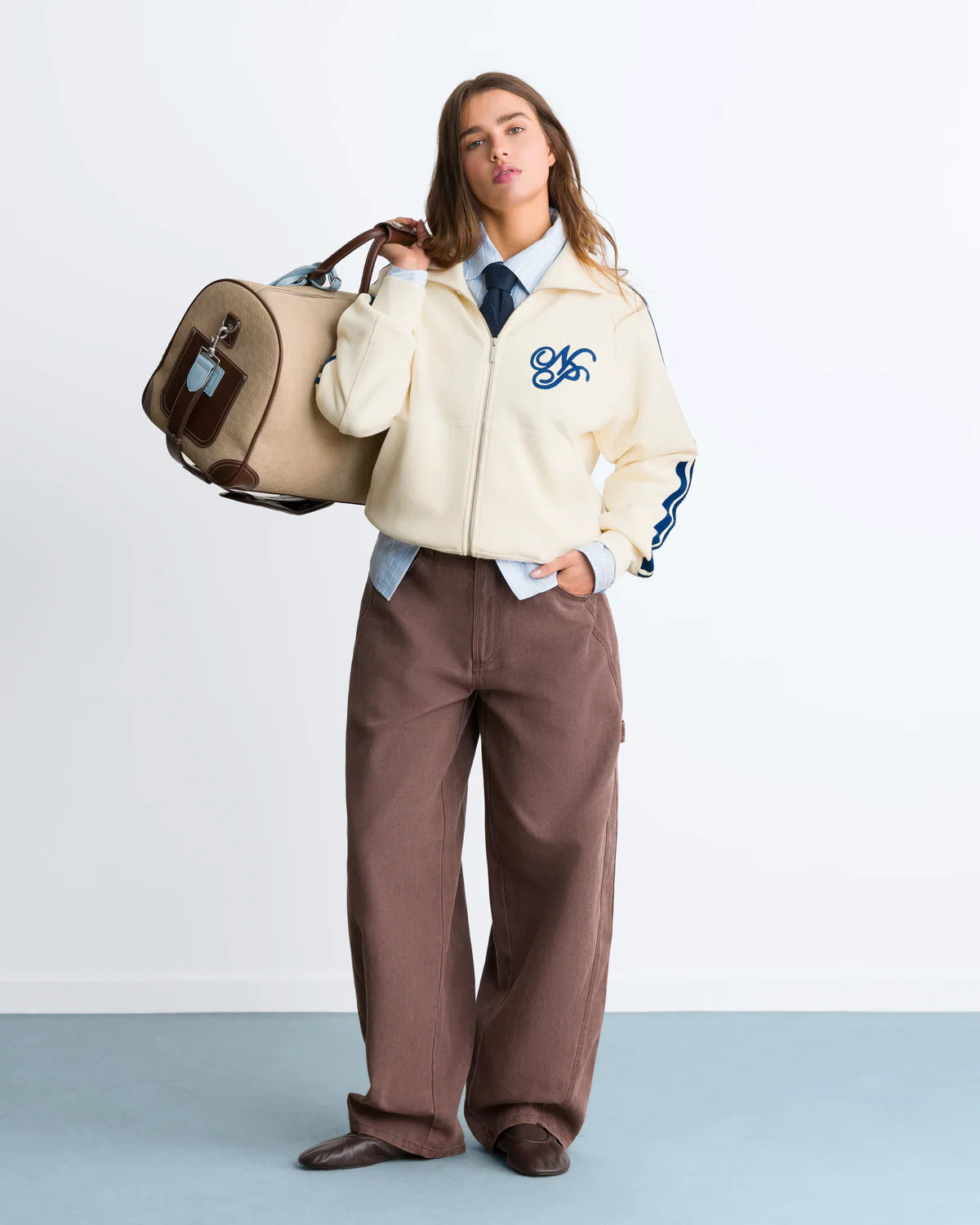 Ying-Yang Zip-Up Marshmallow